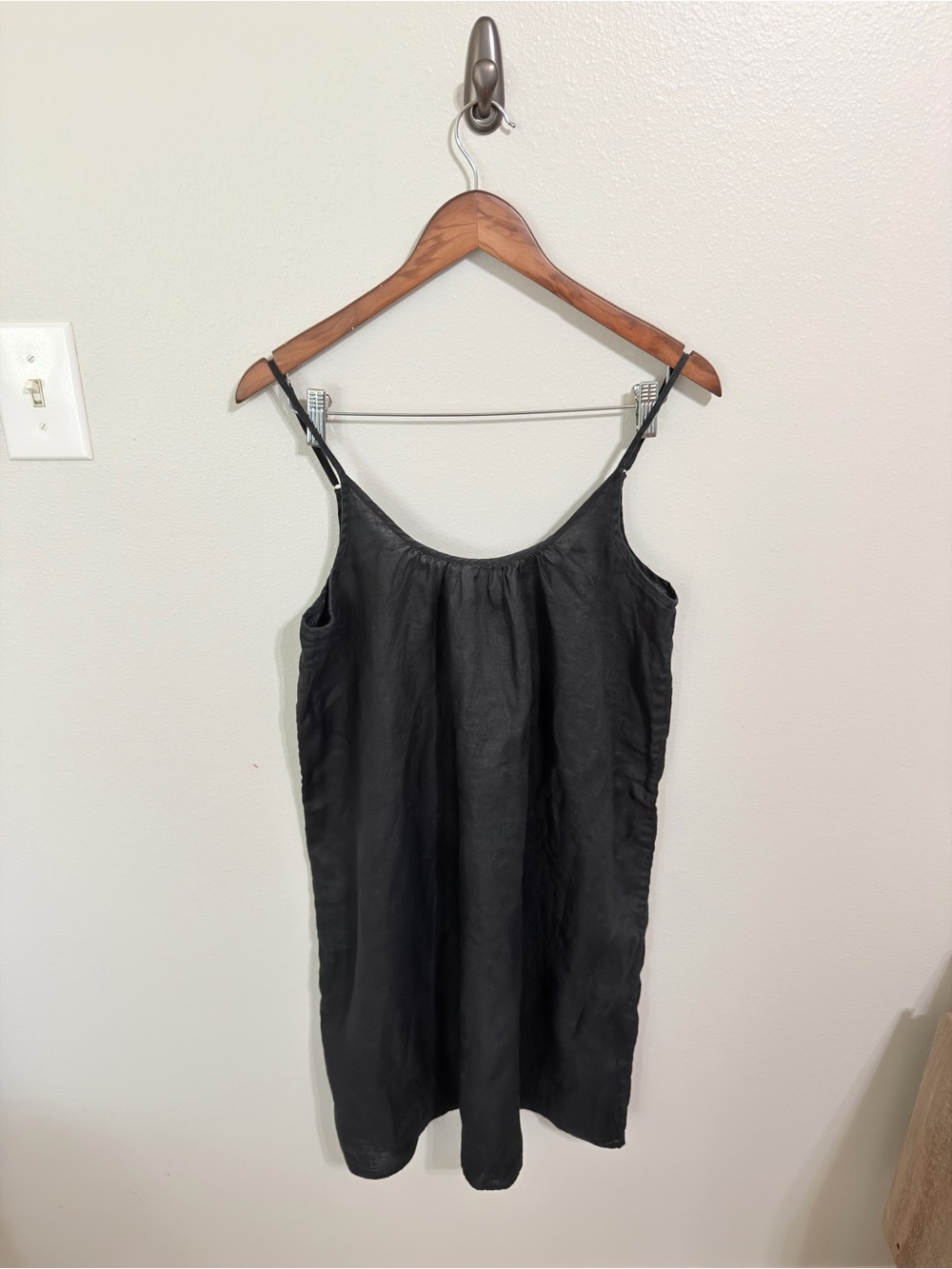 J.Crew Lightweight Linen Cami Slip Dress